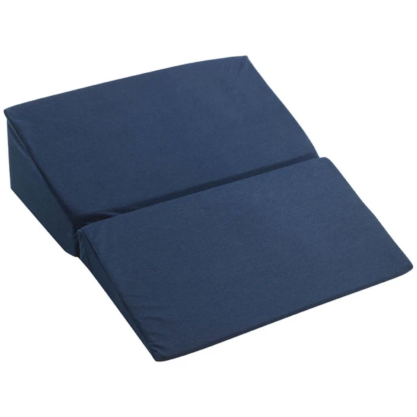 Drive Medical Folding Bed Wedge, Blue 7"