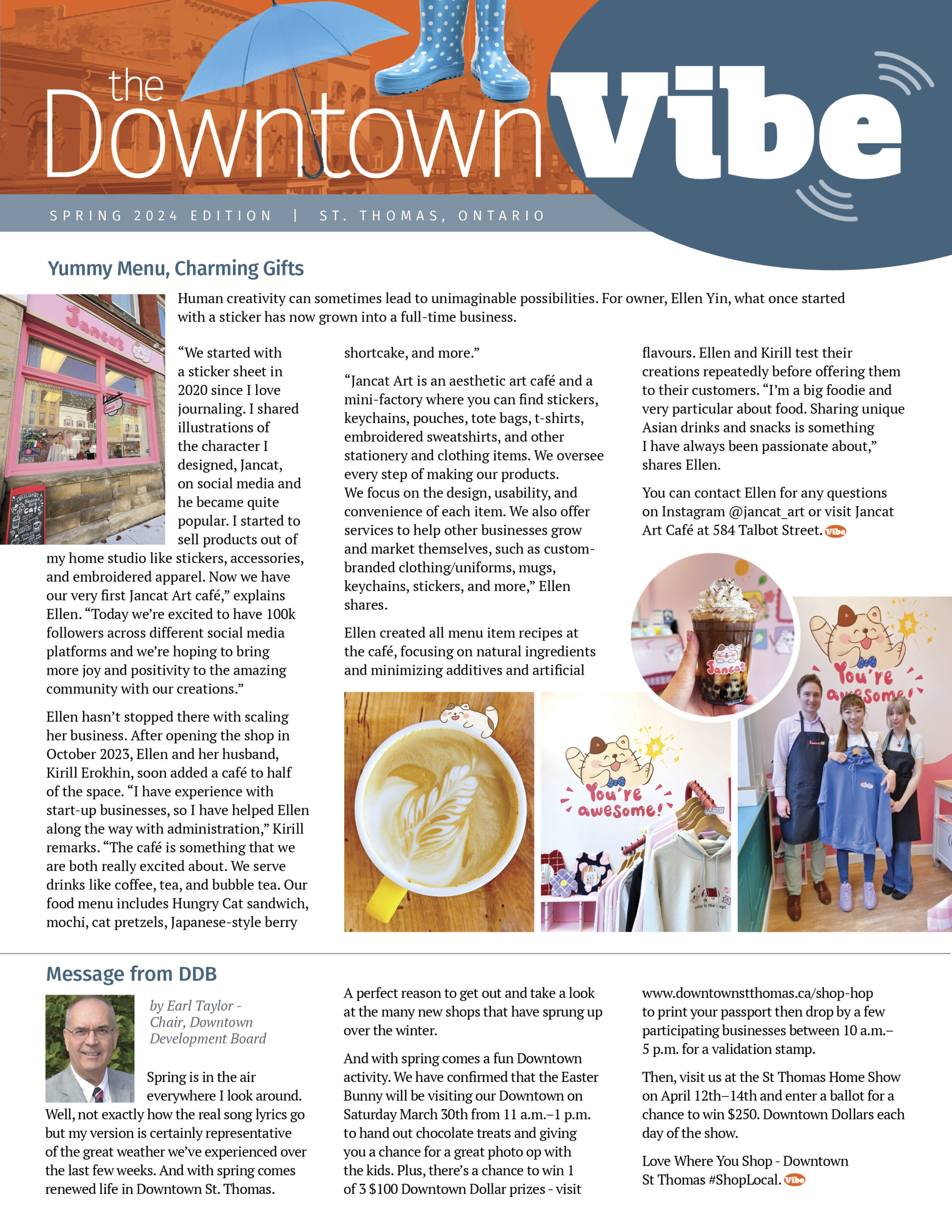 Downtown Vibe Spring Cover