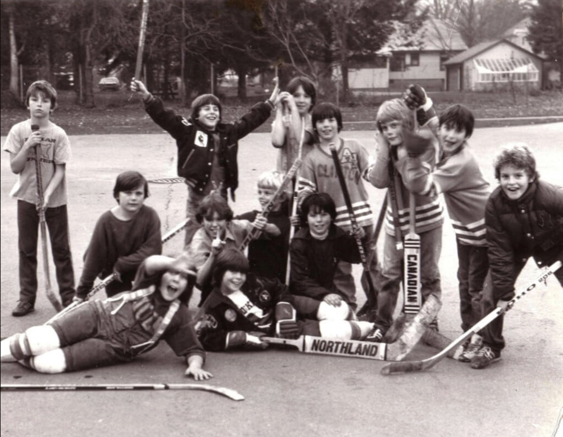 picture of Pete when he plays hockey
